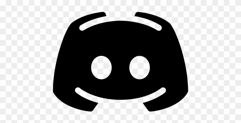 Discord - Discord Logo Black Png #857631