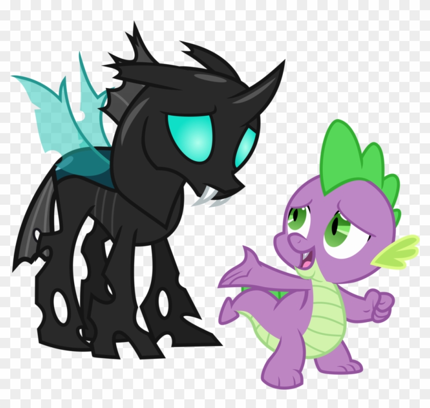 Thorax And Spike By Uponia Thorax And Spike By Uponia - Mlp Spike X Thorax #857670