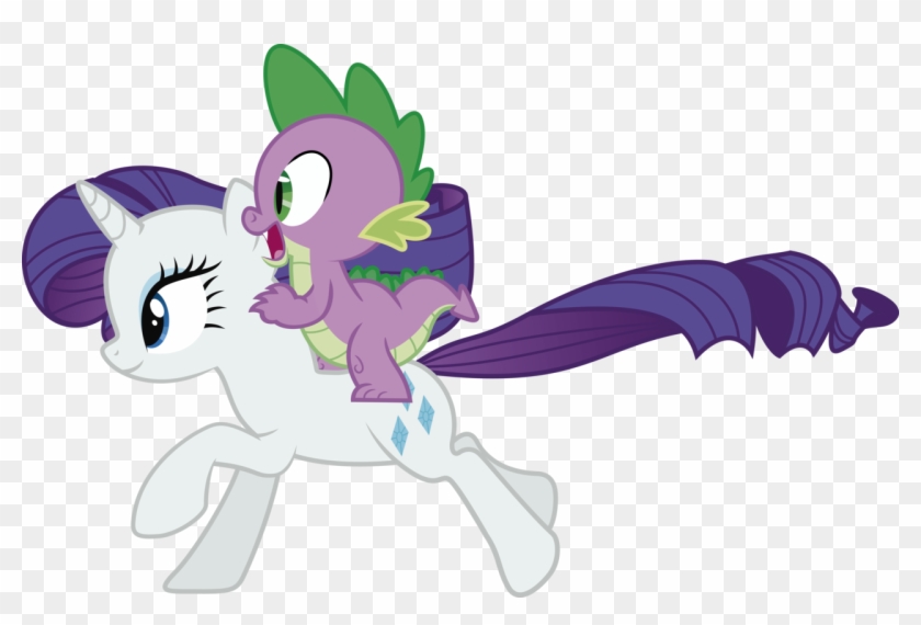 Spike And Rarity By J5a4 - My Little Pony: Friendship Is Magic #857677