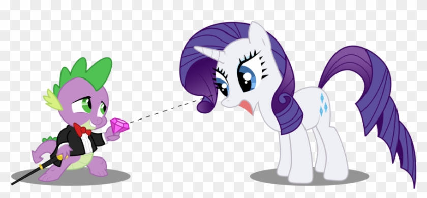 Spike 'n Rarity By Resistance Of Faith - Spike And Rarity Love #857723