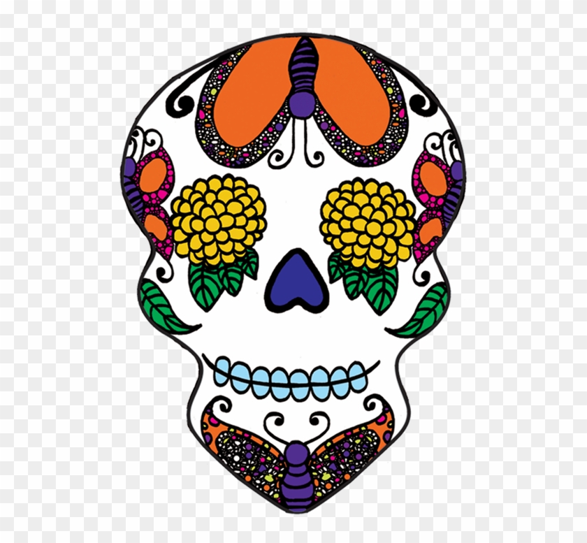 Sugar Skull Clipart Transparent Background - La Calavera Catrina #857730