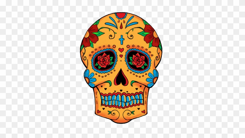 Love This But With More Black Detail In The Head - Sugar Skull In Color #857749