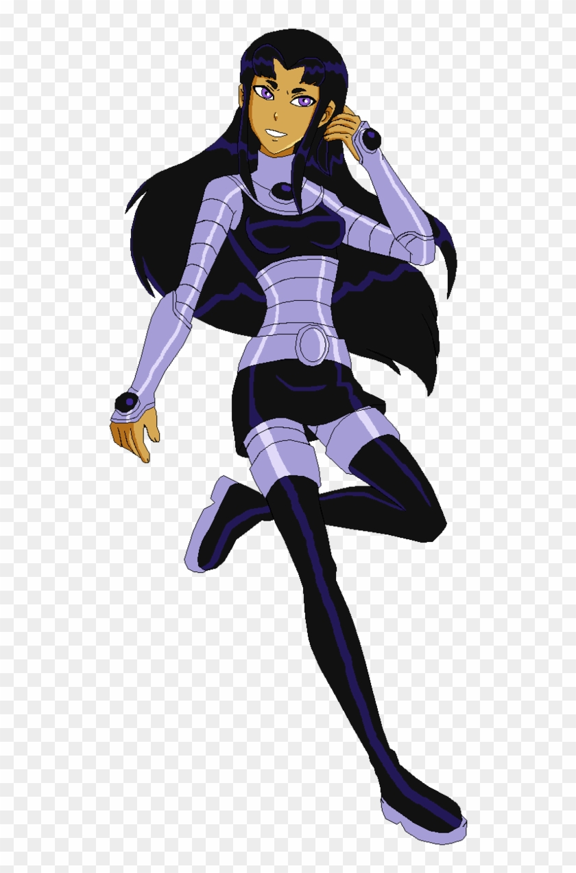 Starfire Teen Titans Raven Robin Blackfire - Teen Titans Blackfire Png #857818