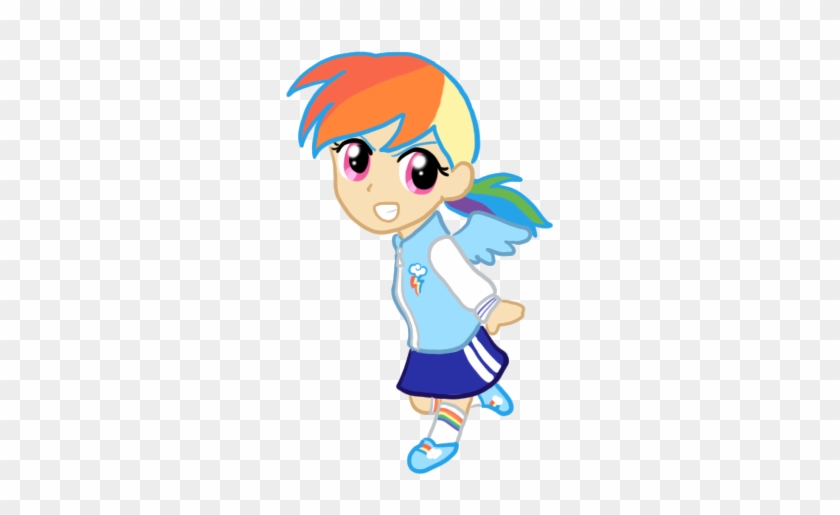 My Little Chibi Rainbow Dash By Cardcaptorkatara - Rainbow Dash #857867