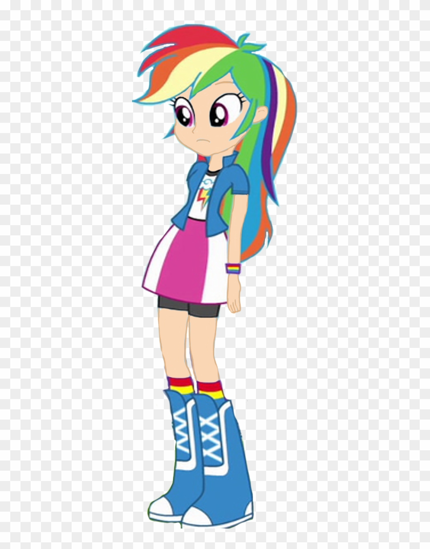 Top Images For Chibi Rainbow Dash As Human On Picsunday - Rainbow Dash Human #857871