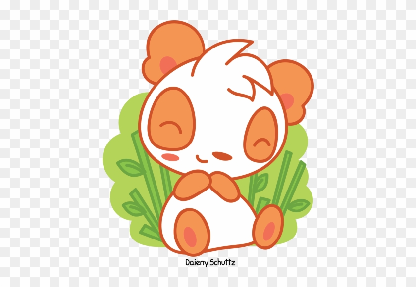 Orange Panda By Daieny - Orange Panda #857873