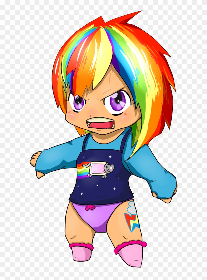Rainbow Dash Paper Cutout - Cartoon #857893