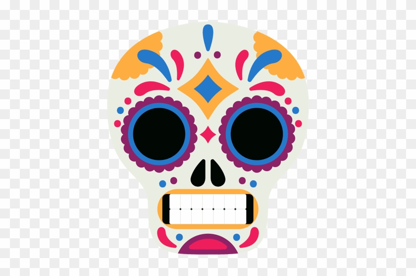 Day Of The Dead Clipart Mask - Day Of The Dead Masks #857930
