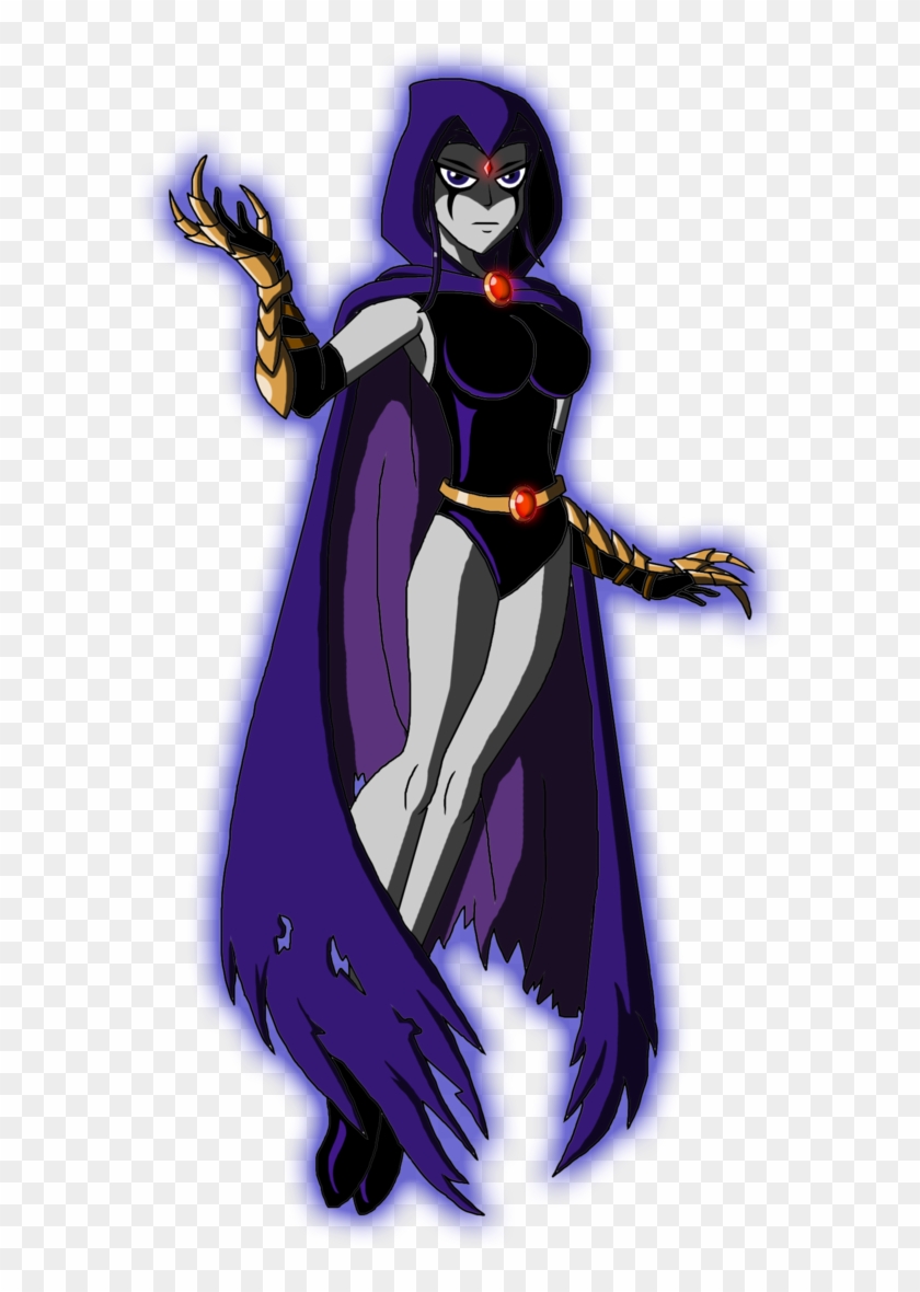 Raven Starfire Robin Teen Titans Beast Boy - Teen Titans Raven Png #857946