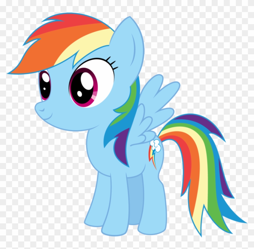 Rainbow Dash Chibi Pony Chibi Series - Mlp Chibi Rainbow Dash #857961