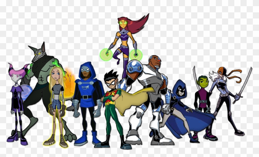 The New Teen Titans By Moheart7 - Teen Titans 5 Season #857964