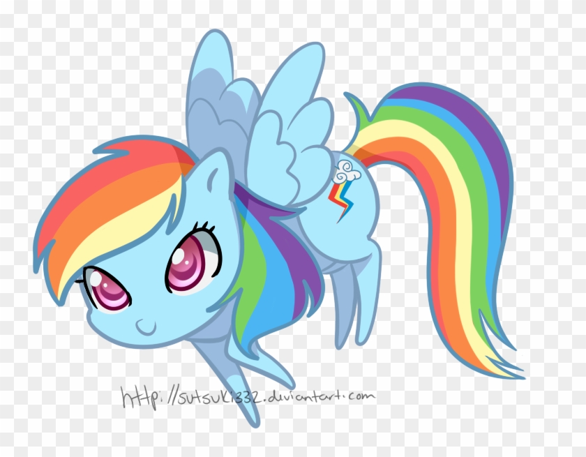 Rainbow Dash Chibi [image - Mini Rainbow Dash Chibi #858010