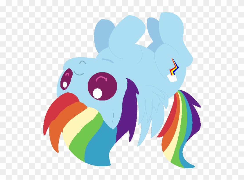 Chibi Rainbow Dash By Blood-charm - Cartoon #858052