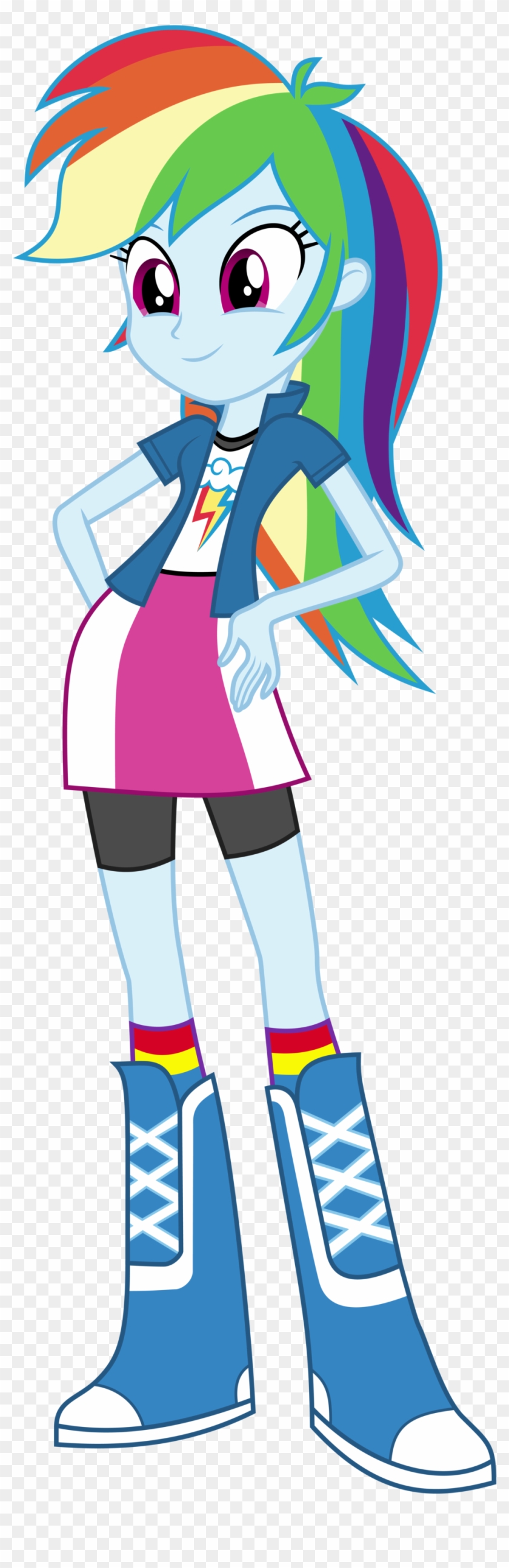 Rainbow Dash Deal With It Download - My Little Pony Equestria Girls Rainbow Dash #858101