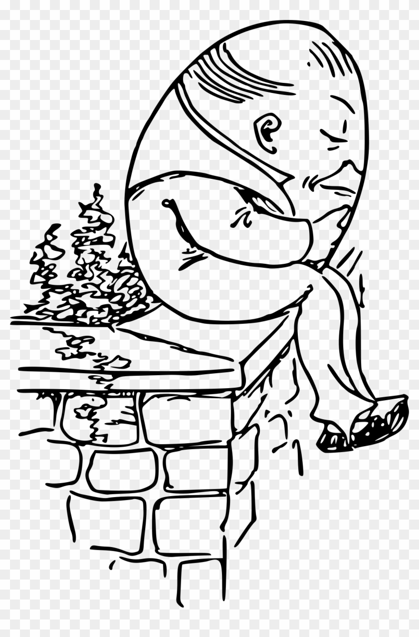 Big Image - Sat Black And White Clipart #858125