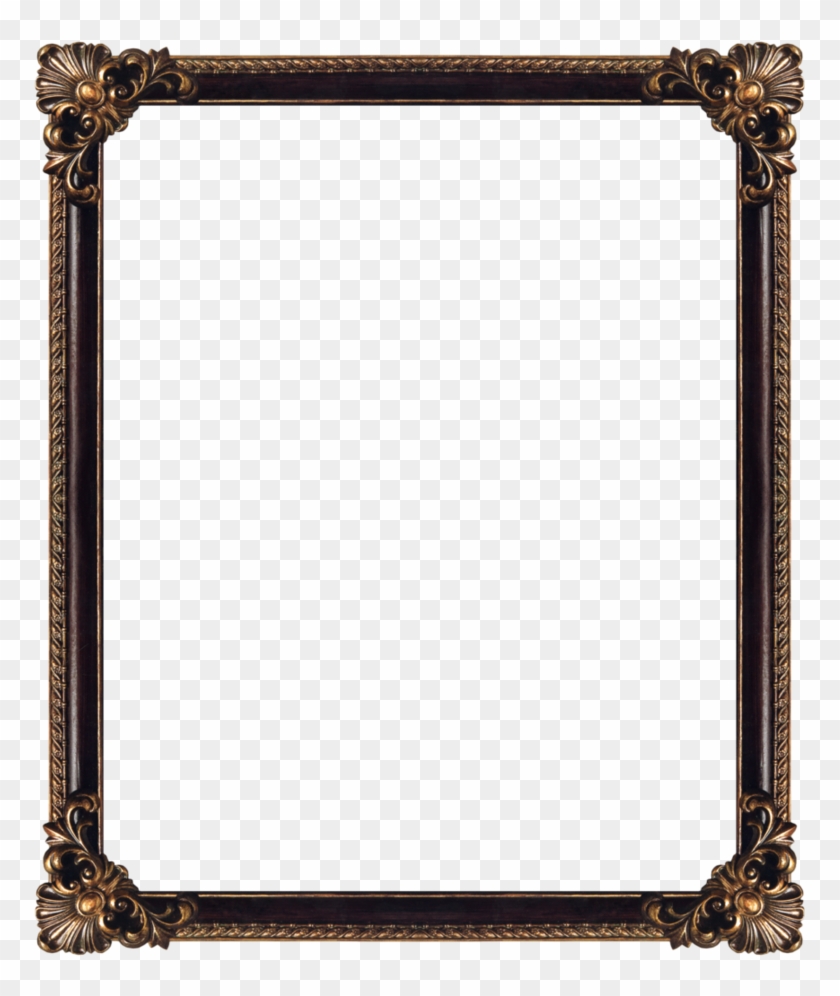 I Love Vintage Picture Frames And Am Constantly Adding - Metal Photo Frame Png #858124