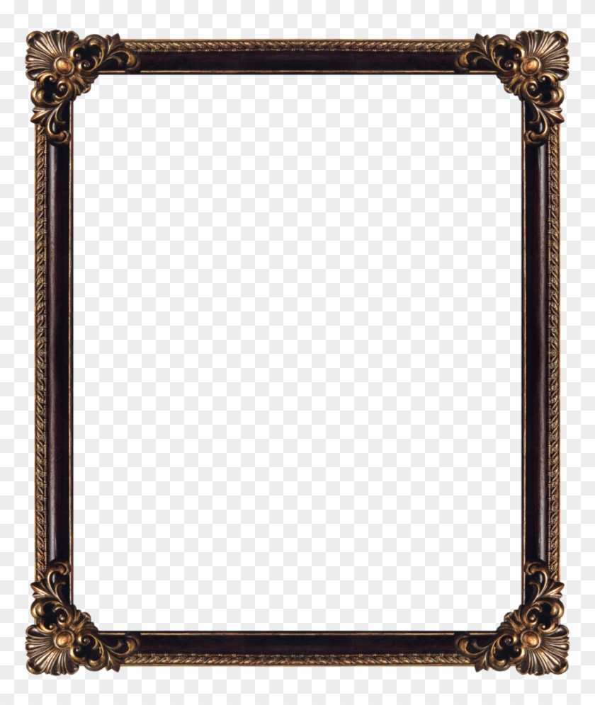 I Love Vintage Picture Frames And Am Constantly Adding - Metal Photo Frame Png #858124