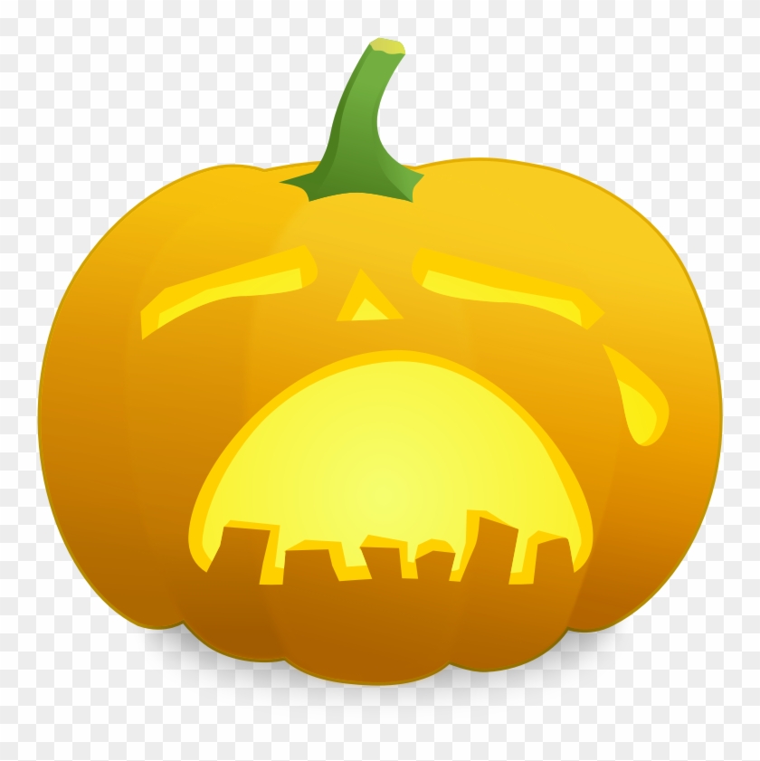 Sad Jack O Lantern #858188