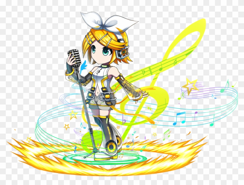 Brave Frontier Kagamine Rin And Len 6-star Revealed, - Max Hatsune Miku Brave Frontier #858253