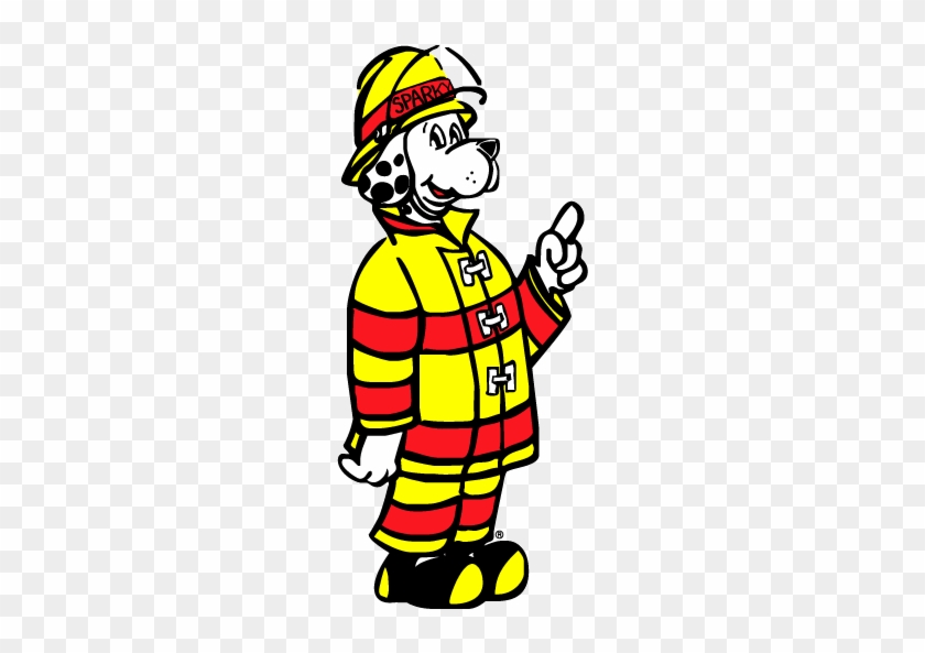Stop, Drop, And Roll - Sparky The Fire Dog #858316