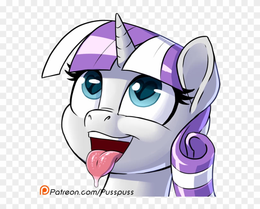 Pusspuss, Bust, Drool, Female, Heart - Pony Ahegao #858324