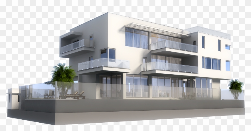 Modern House Png Download Image - House 3d Model Png #858334