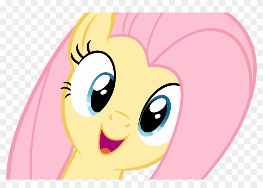 Slb94, Cute, Fluttershy, Hi Anon, Looking At You, Open - Cartoon #858360