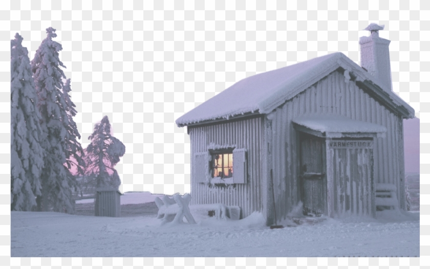 House Snow Winter High-definition Television Wallpaper - Sweden Winter #858368