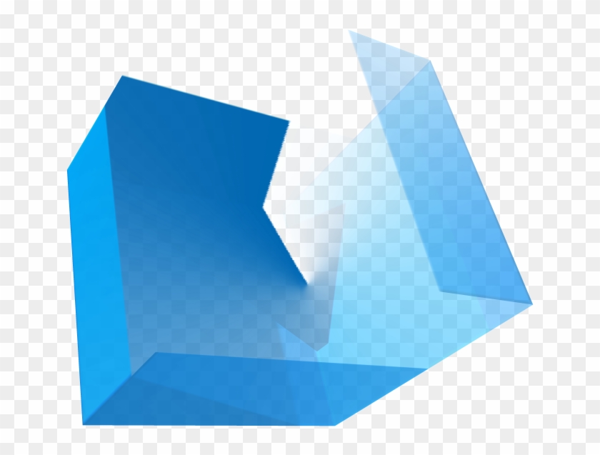 Blue Box Open Virtual 3d Icon By Kidpaddleetcie On - Graphic Design #858418