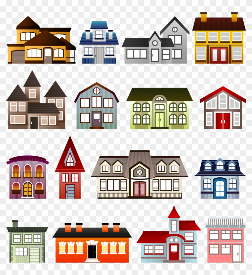 Places Clipart Simple House - We've Moved - New Address Announcement - House #858470