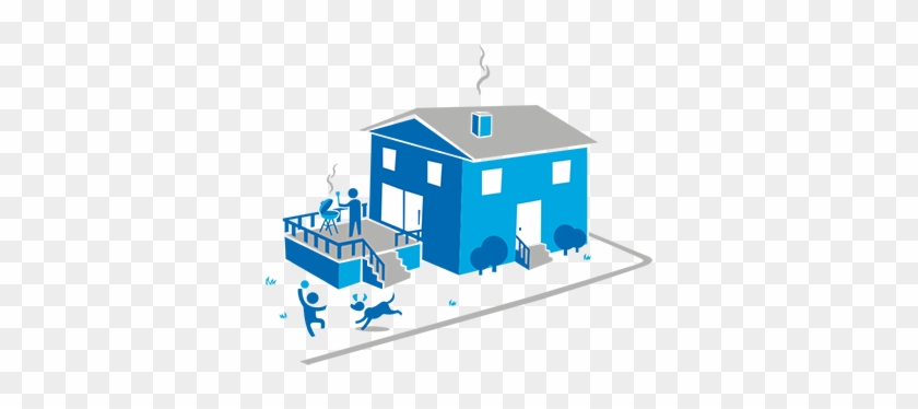 Homeowners Insurance Illustration - House #858506