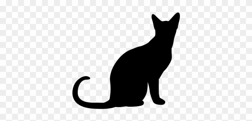 Cat Clipart To Download - Cat Silhouette Clipart #858593