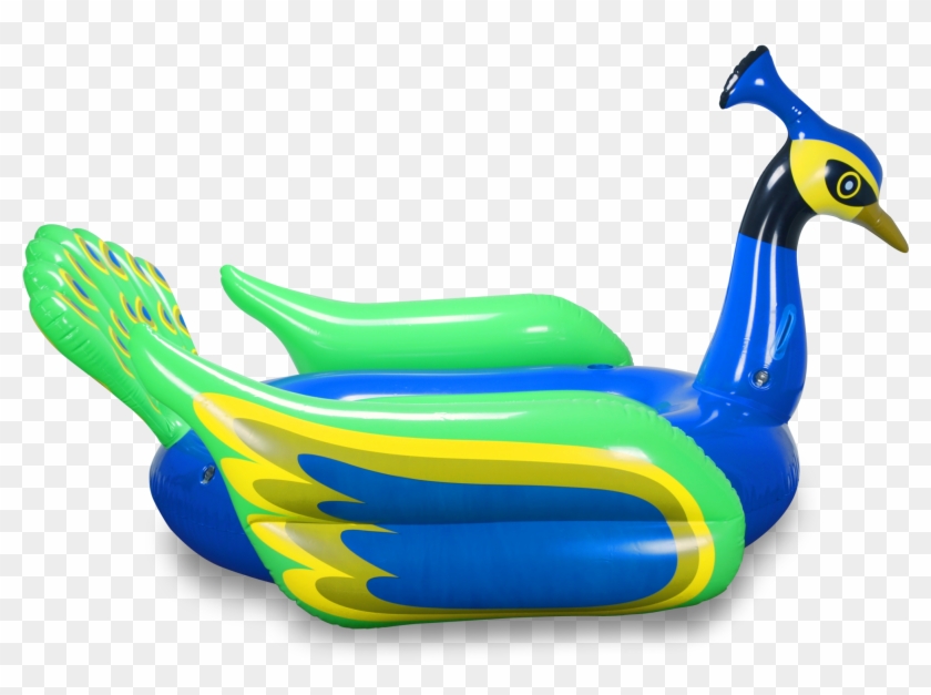 Inflatable Peacock Pool Toy - Swimming Pool #858736