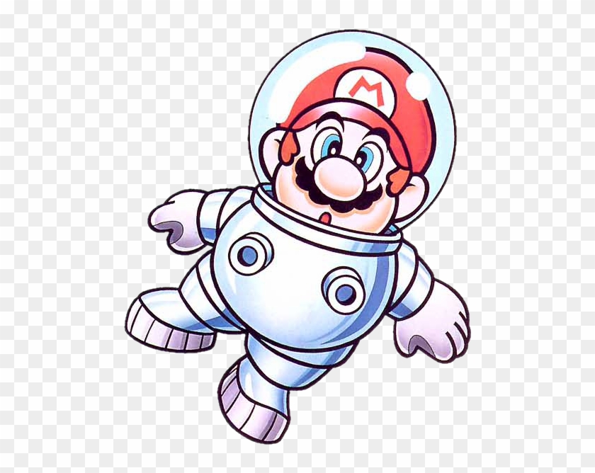 Astronaut Clipart Cool - Super Mario Land 2 Space Mario #858761