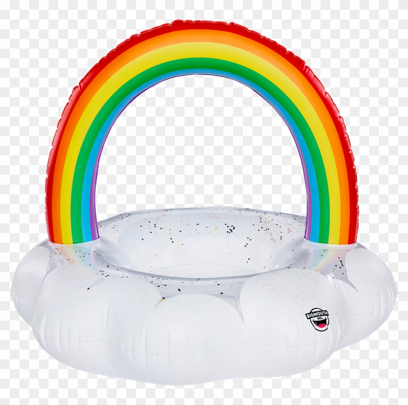 Pool Float Giant Rainbow Cloud - Rainbow Pool Float #858796
