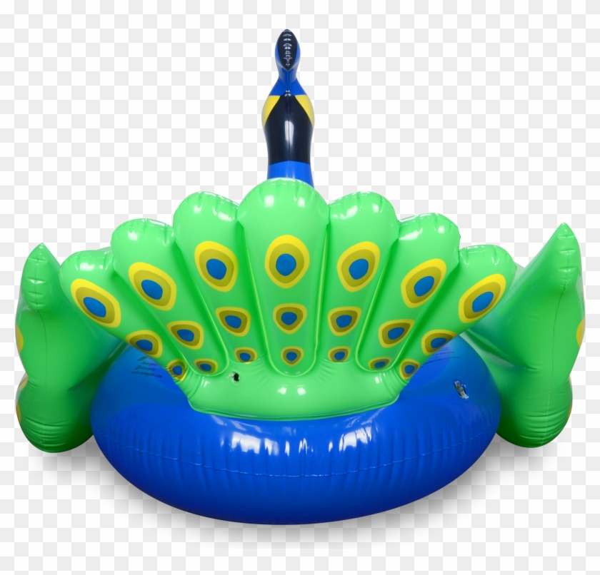 Inflatable Peacock Pool Float By Mimosa Inc - Mimosa Inc Inflatable Giant Size Float Pool Peacock #858816
