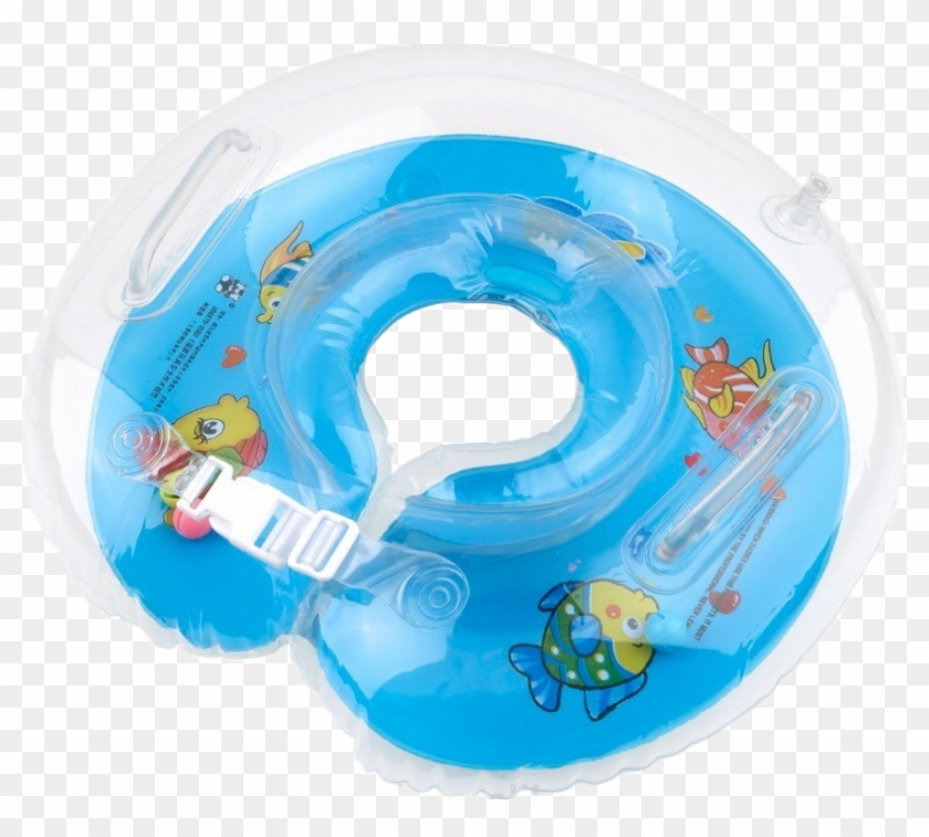Inflatable Baby Neck Ring Swimming Float Baby Swim - Swim Ring #858832