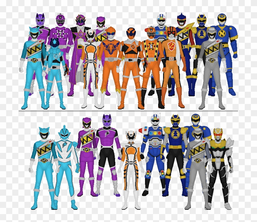 All Purple Power Rangers #858839