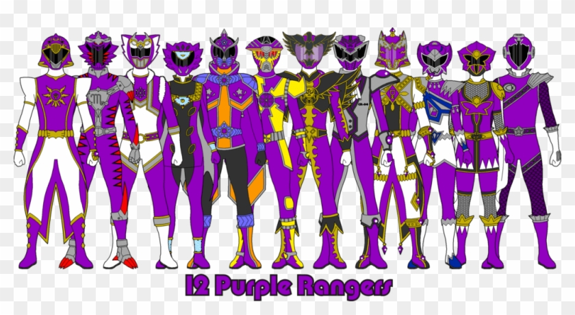 All Purple Power Rangers #858860