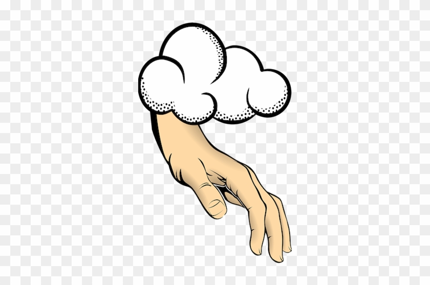 A Hand Reaching Out Of A Cloud - A Hand Reaching Out Of A Cloud #858876