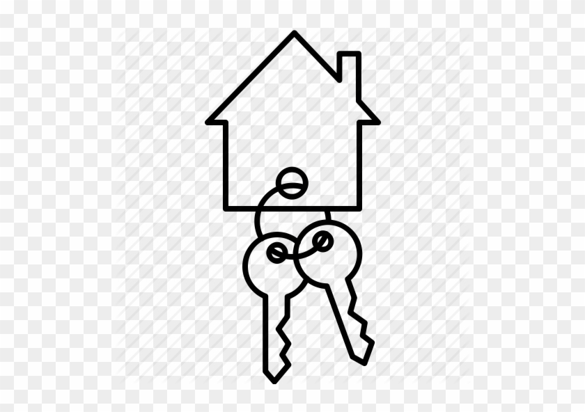 Move Clipart Buying House - House Key Icon #859067