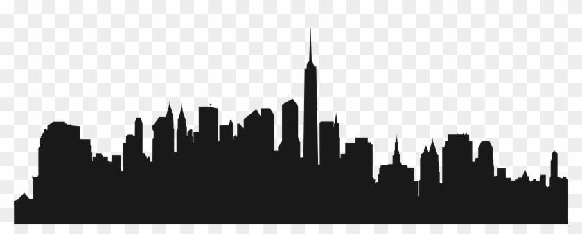 City Buildings Silhouette Png Clip Artu200b Gallery - New York Skyline Silhouette Clip Art #859149