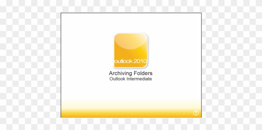 Office 2010 Outlook Intermediate - Graphic Design #859207