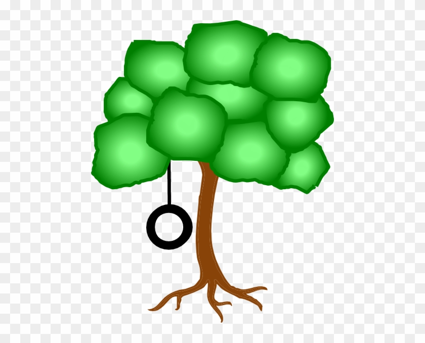 Tree Swing Clipart 2 By Leslie - Bare Tree Clip Art - Free Transparent PNG  Clipart Images Download