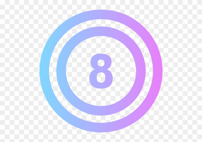 Eight Ball Free Icon - Circle #859514