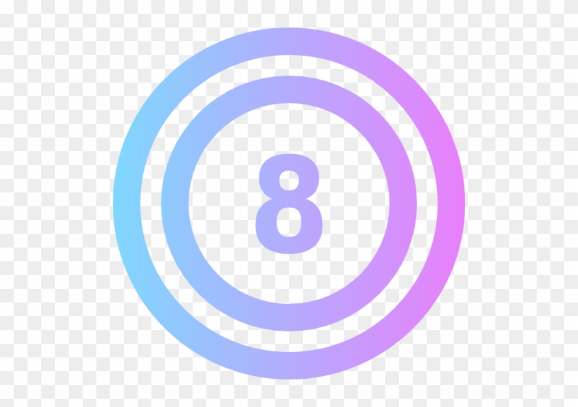 Eight Ball Free Icon - Circle #859514