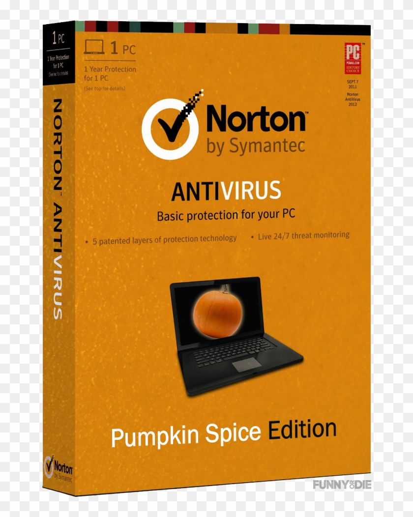 Pumpkin Spice Norton Anti-virus Software For Windows - Symantec Norton Antivirus Basic 1device 21367731 #859675