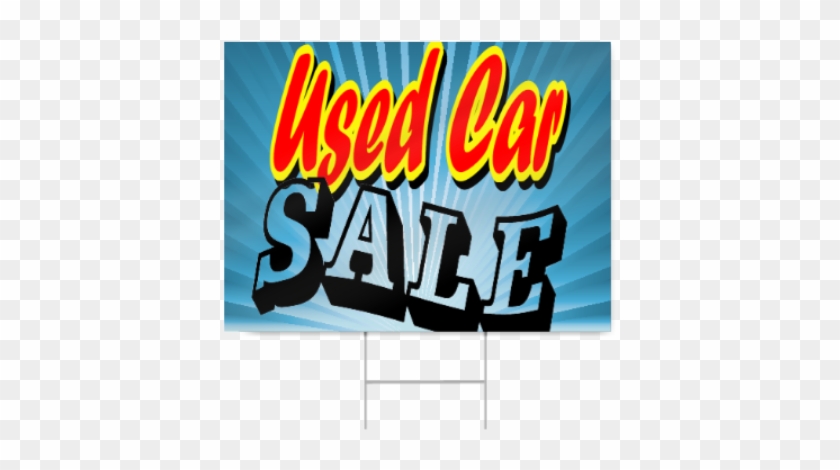 Used Car Sale Sign - Poster #859709