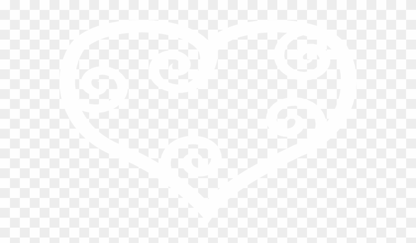This Free Clip Arts Design Of White Heart - Clip Art #859906