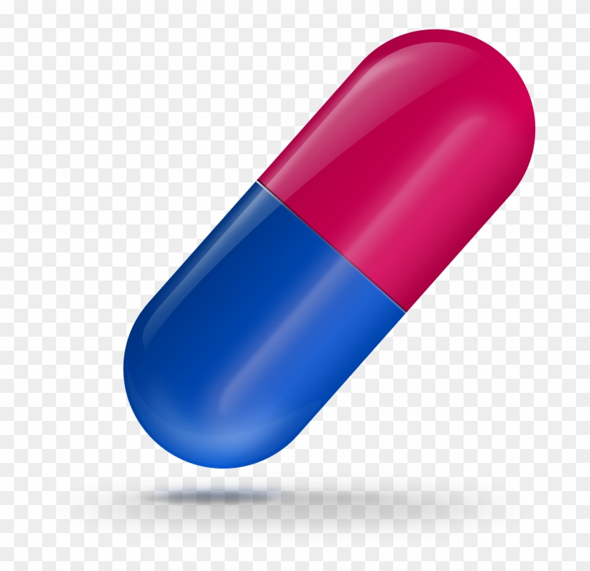 Pill Png - Capsule Clipart #859927